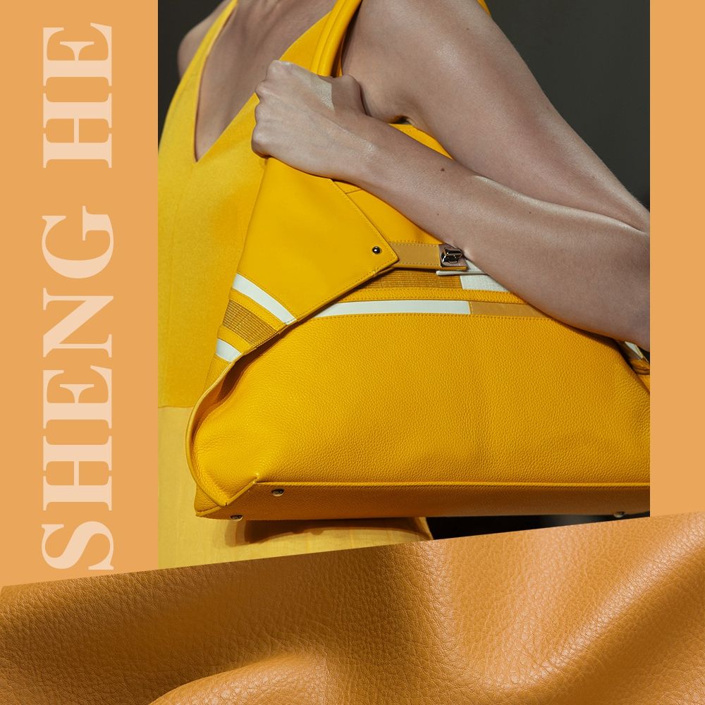 brushed suede backing litchi embossed faux leather for bags handbags - Image 3
