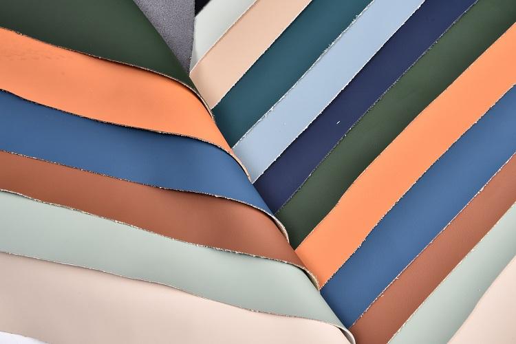 Multicolor Half PU Furniture Protective Cover Eco Friendly Wear Resistant Synthetic PVC faux leather - Image 4