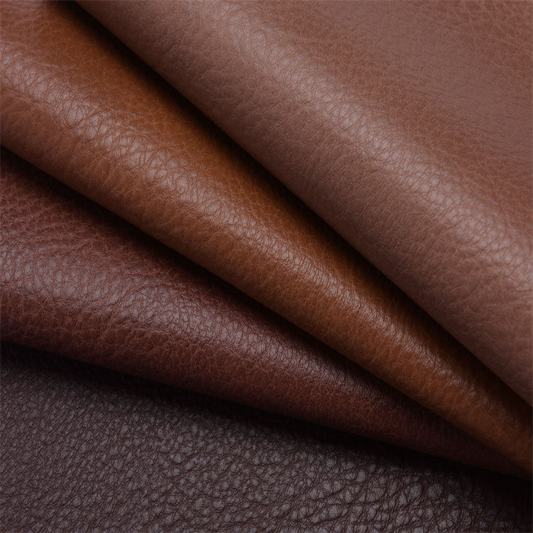 brushed suede backing litchi embossed faux leather for bags handbags - Image 5