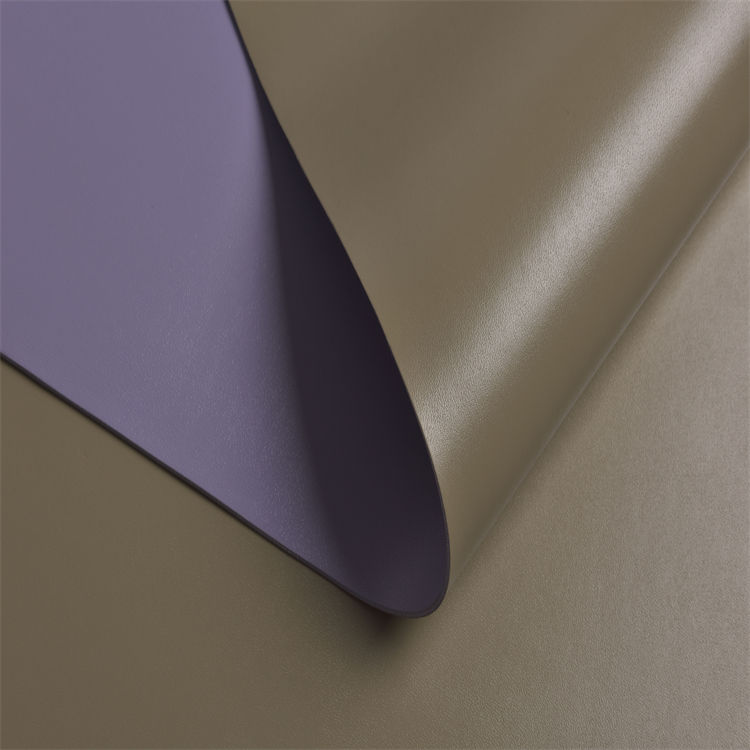 Professional manufacturer Faux Synthetic Leather Material Suppliers Half PU Leather - Image 6
