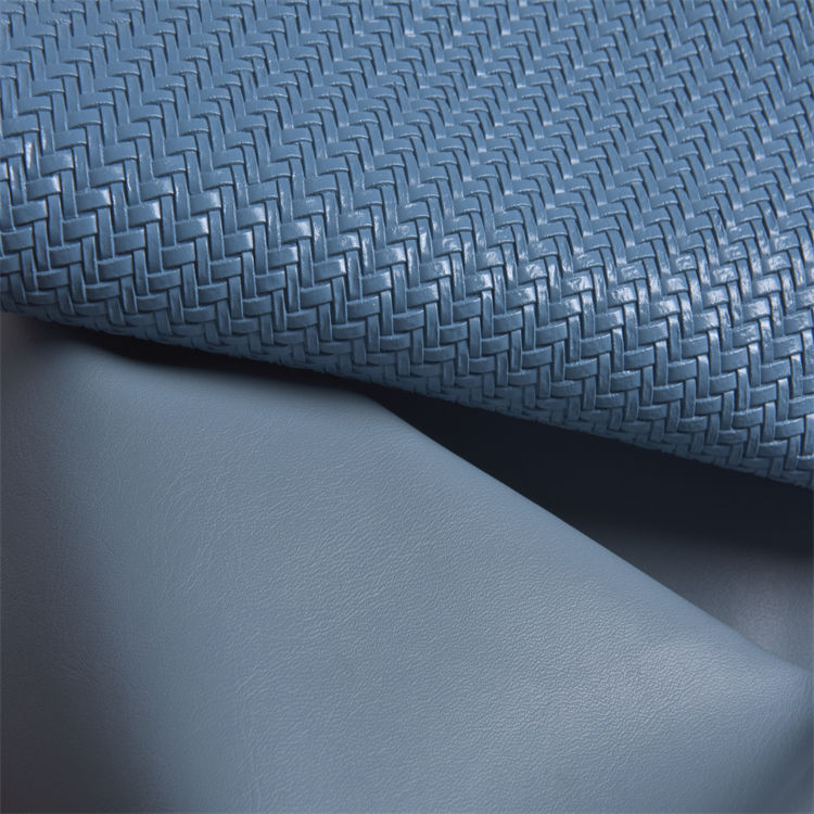 Professional Leather Manufacturer PVC PU Leather Upholstery Fabric Synthetic Faux Leather - Image 5