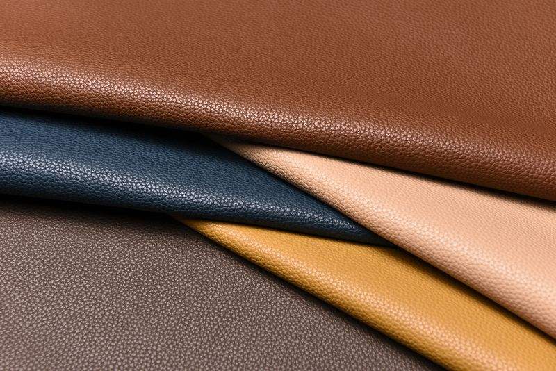 Wholesale Faux Leather Fabric Pvc Artificial Leather Cowhide backing PVC Synthetic Leather for HandBags - Image 7